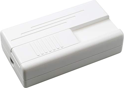 EHMANN 2561x0000 Schnurdimmer T25.10 weiß, Phasenanschnitt, 230V, 50Hz, Leistung: 20-500 W/VA