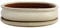 Exotenherz - Bonsai-Schale mit Unterteller Gr. 3 - hellbeige - oval - Modell O47 - L 19cm - B 13,5cm - H 5cm