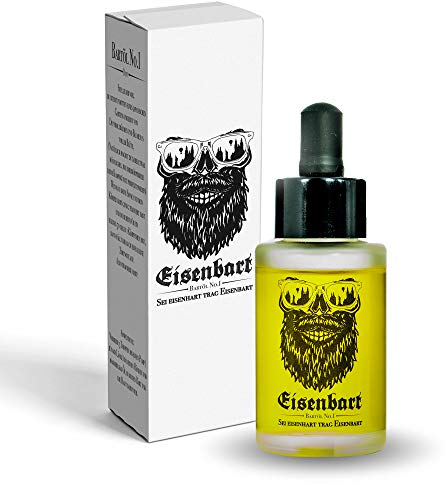 Eisenbart Bartöl No.I 30 ml Premium Bartpflege mit Marula Öl/Holzig + Frisch