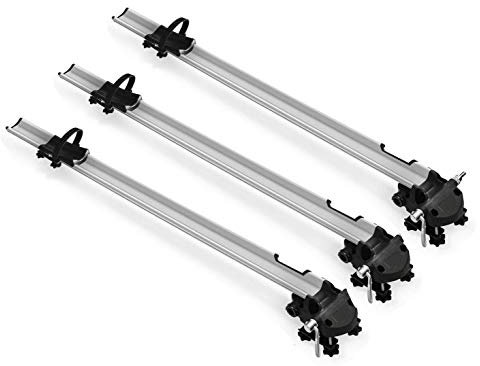 VDP004 Lot de 3 Porte-vélos pour vélo avec Barres de Toit VDP004 L VW Golf V Variant 1 K 2003 x 2008