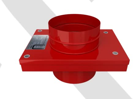 LTH-Hanse TopSchott Brandschutzklappe Lüftung DN 80 bis DN 200 (100 mm)