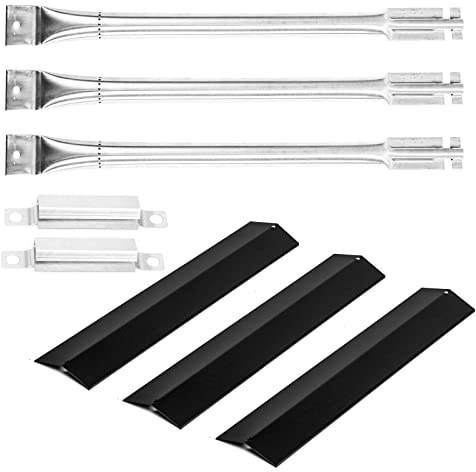 Utheer Grillteile für Oklahoma Joe's Longhorn Combo 3-Brenner Holzkohle/Gas Smoker, Oklahoma Joes Grill Ersatzteile für 15202029 12201767 14201767, Heavy Duty Oklahoma Joe Smoker Zubehör