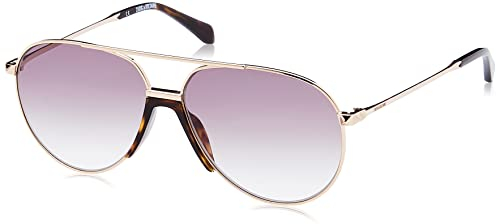 Zadig & Voltaire SZV320 Glasses, Shiny Total Rose Gold, 59 Unisex Adult, Shiny Total Rose Gold, 59
