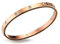 inSCINTILLE Schmuck Damen Armreif Edelstahl Zirkonia einfache Stil Liebe Armband 4/6/8mm mit Schließe Armspange Gravur, Gold/Silber/Schwarz, Inklusive Geschenkbox