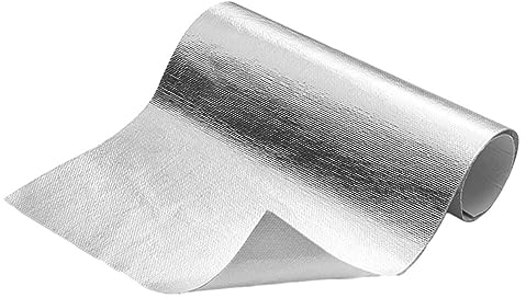 Heizkörper Reflektor Platten,Asudaro Aluminiumfolie Wärmedämm Folie Heizkörper Isolierung Folie Reflektor Selbstklebende Reflektierende Wärmedämmrolle Für Kabel Drähte Kunststoffteile 60cmx30cmx0,2mm