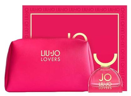 Liu Jo Lovers Geschenkbox für Damen, Parfüm Jo EDT, 50 ml, mit Tasche Fuchsia