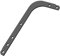 Garagentoröffner 26013D gebogener Arm, Ersatz für Genie Garagentoröffner, Türöffner Garagentorarm, Schwarz