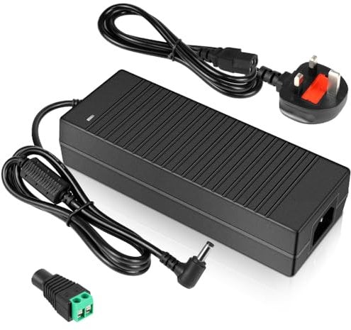 inShareplus 12V 10A 120W LED Power Supply, 100-240V AC to 12V 10Amp DC Power Adapter, Low Voltage Transformer for LED Strip Light