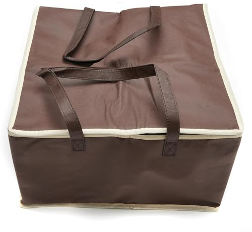 CookiBlend Lebensmittel-Liefertasche, heiße Speisen, Pizza, isolierte Tasche, wasserdicht, Camping, Wärme, Kälte, Thermotasche, faltbar, wiederverwendbar, Lebensmitteltasche für Camping im Freien, Wie