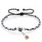 jewelora Foto Armband für Damen Herren Personalisiertes Armband mit Bild im Stein Projektions Freundschaftsarmbänder mit Gravur für Partners Personalisierte Geschenke (A)