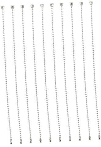 Veemoon 10stücke Retro Deckenventilator Zugkette Chic Pendel Für Lampen Und Deckenventilatoren Aus Langlebig Dekorativ Stilvoll Für Ihr Zuhause