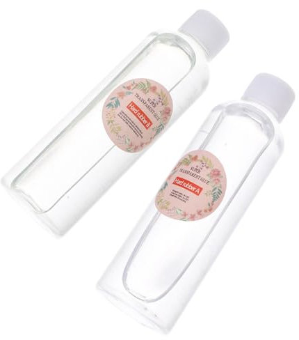 CLISPEED 5 Sets 2 Part Epoxy Resin 2 Part Epoxy Glue Strong Adhesion for Wood Plastics 1:1 Ab Kit