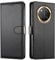 JUNETOP Cover per Honor Magic7 Lite/Honor Magic 7 Lite 5G, Custodia a Libro Portafoglio Flip Case in Pelle PU di Alta Qualità [Protezione RFID] - Nero