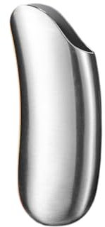 Metall Feuerzeug Fall,Feuerzeugkoffer,Modell YF918-J6 Banana Smooth Feuerzeughülle,Wiederverwendbare Anti-Fall-Feuerzeug Feuerzeug-Schutzhülle,Mehrere Farboptionen Feuerzeugkoffer,Business-Silber