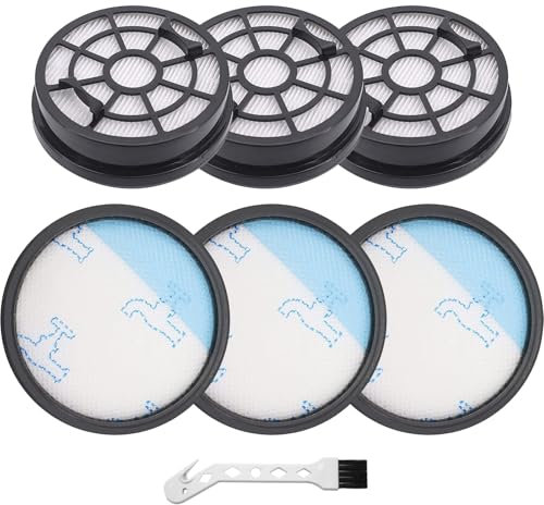 Carkio Filtro de repuesto para Rowenta Swift Power Cyclonic RO2910EA, RO2913EA, RO2915EA, RO2932EA, RO2933EA, RO2957EA y RO2981EA, Compare to ZR904301-6 Pack