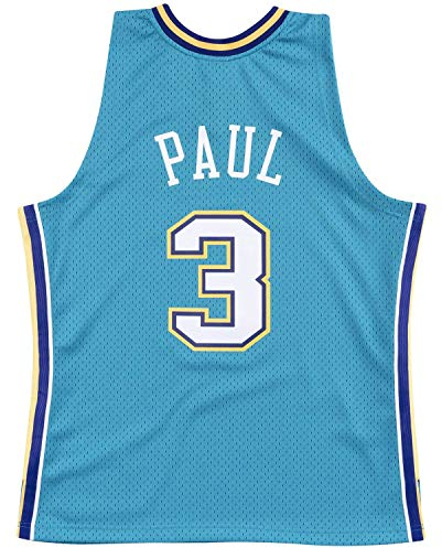 Mitchell & Ness Chris Paul #3 New Orleans Hornets 2005-06 Swingman NBA Trikot Türkis
