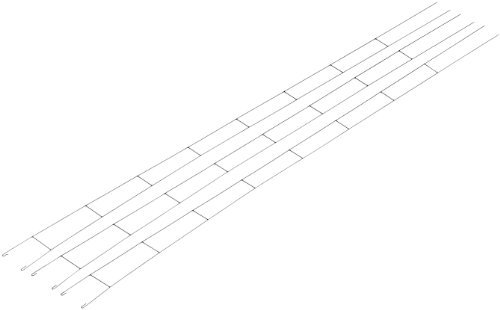 Viessmann 4144 - H0 Fahrdraht zum Abspannen 400 mm