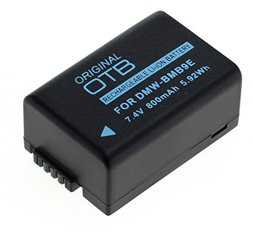 OTB Akku für Panasonic DMW-BMB9E / Leica BP-DC9 Li-Ion Schwarz