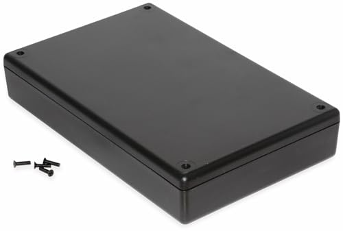 Hammond Electronics 1599KBK Tragbares Gehäuse, expandiertes Polystyrol (EPS), Schwarz, 220 x 140 x 40,5, 1 Stück
