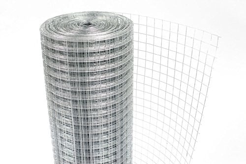 Easipet Galvanized Welded Wire Mesh, 25mm x 25mm, 19 Gauge, 24 inch x 30m Roll