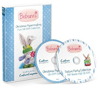Crafters Companion Bebunni Christmas Papercrafting CD-ROM