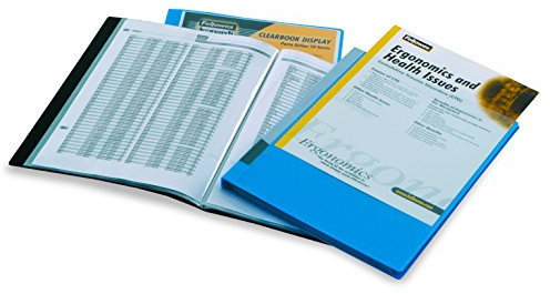 Fellowes 40324 Sichtbuch mit 10 Hüllen, Schwarz