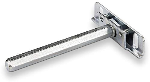 6 x Regalbodenträger Smart 112 x 76 x 19 mm, verdeckte Montage, verstellbar, Stahl, Regalträger Steckbodenträger von SO-TECH®