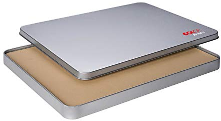 COLOP 151638 Stempelkissen Top Pad 310 x 240 mm mit robustem Metallgehäuse ohne Farbtränkung im Karton