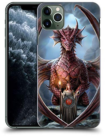 Head Case Designs Officially Licensed Anne Stokes Guardian Dragon Friendship Hard Back Case Compatible With Apple iPhone 11 Pro Max