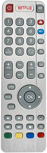 ALLIMITY SHW-RMC-0116 SHW-RMC-0117 Fernbedienung Ersetzen für Sharp Aquos HD 3D Smart TV with Netflix YouTube NET+