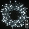 H HANSEL HOME Guirnalda Luces Led de Navidad Luces de Árbol de Navidad Uso Interior/Exterior IP44 Impermeable Cable Verde (Luz Blanco, 100 Leds 5M)