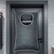 KINGSUSLAY Hanging Laundry Hamper with Free Hanging Hooks, Space Saving Over The Door Hamper (89 x 56CM, Heather Grey)