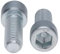 Zylinderkopfschrauben M6 Strenght Sleel Class 8.8 (Packung mit 25) Verzinkte Sechskantschrauben mit Innensechskant Gewindebefestigung Zylindrisch Schwerlast zertifiziert Standard DIN912 (6mm x 10mm)