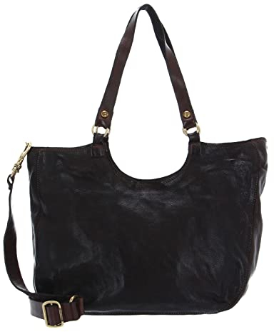 Campomaggi Schultertasche Leder 31 cm