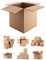 Wellpack Europe 50x50x50cm Large Cardboard Packing Moving House Removal Shipping Boxes Pack (10, XL Large Box 50x50x50 cm - 125l)