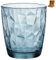 Cosecha Privada 6 Vasos Diamond - Envio 24h - 6 x Vasos elegantes 39 cl de agua de cristal, con acabado de diamantes - Vaso Whisky Azul (Blue)