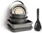 MasterClass Set of Gift-Boxed Smart Space Stacking Non-Stick Cake Baking Set 7 Piece, Five Piece Nesting Tool Set
