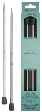 KnitPro The Mindful Collection Single Pointed Needles 16 (40cm) | Size 6.5mm