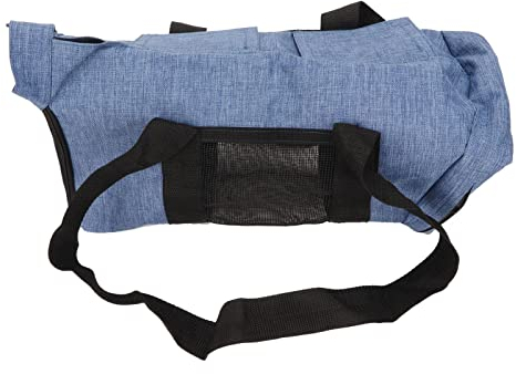 Sac de Bain pour Animaux de Compagnie Cou Réglable Doublure Imperméable Sac de Toilettage Respirant pour Chat pour Couper Les Griffes