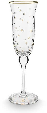 Pip Studio Stars Champagnerglas Gold 0,22l