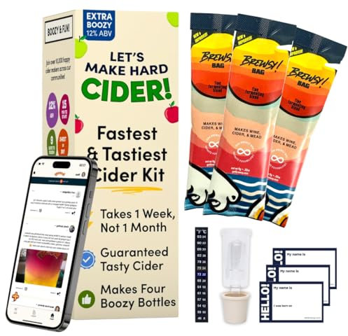 Brewsy anpassad cidertillverkning set