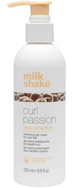 milk_shake Curl Passion Enhancing Fluid - Softness and Manageability for Curly and Wavy Hair | 6.8 fl oz (200 ml)