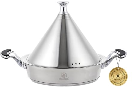 Laguiole - Tajine inox 18/8 30cm, Argent