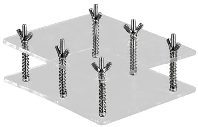 Shurzzesj Kartenreparaturer – Klare Acryl-Karten-Abflachungsvorrichtung | Tragbares Karten-Abflachwerkzeug, Spielkarten-Schutz, Spielkartenzubehör für Sammelkarten