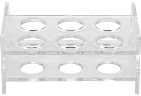 Amosfun Cup Holder for Bar Drinkware Liquor Cup Holder Shot Glass Rack for Drinks Carrier Tray Holiday