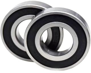 Aqxymju 10PCS ABEC-5 MR106-2RS MR106 2RS MR106 RS MR106RS 6x10x3mm Gummi Dichtung Abdeckung Miniatur Tiefe Nut Kugellager(Size:ABEC 3)