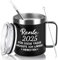 Livole Ruhestand Geschenk für Männer, Kollegen, Chef, Ihn, Rentner Geschenk Mann - Rente 2025 für Diese Tasse Musste Ich Lange Arbeiten - Rentner Tasse, 350ml Camping Tasse, Kaffeebecher to go Thermo