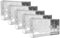 Evoges Double Metal Back Box, 35mm, 2 Gang, 1.0mm Thickness for Electrical Sockets Switches, BS4662 Standard, 20mm & 25mm Knockouts, Adjustable Lug, Brass Terminal (5)