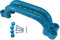 Haltegriffe - Set 2 Handgriffe - wetterfeste Kinder Handgriff aus Kunststoff für Klettergerüste Stelzenhaus Hochbett Spielturm Spielplatz - Türkis