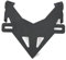 Motorrad Kennzeichenhalter Motorrad Hinten Kennzeichen Halter Licht Halterung Rahmen Kotflügel Halterung Zubehör Für CFMOTO Für 800NK NK 800 NK800 Für 800nk Einstellbare Kennzeichenhalter